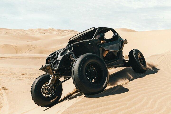 Professionelle Buggy-Selbstfahrt mit Wüstensafari und Kamelfahrt