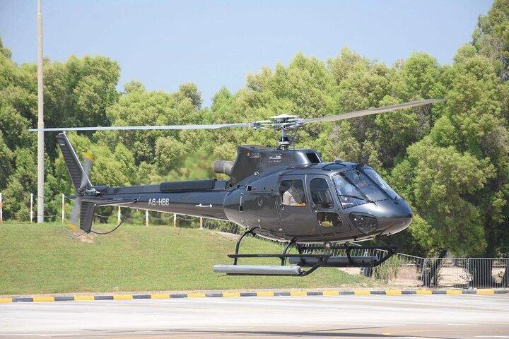 12 minutos de helicóptero de Dubai