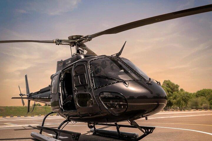 12 minutos de helicóptero de Dubai
