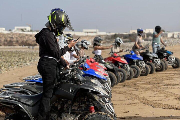 Agadir & Taghazout : Avventura in quad sulla spiaggia e sulla montagna dell'Atlante