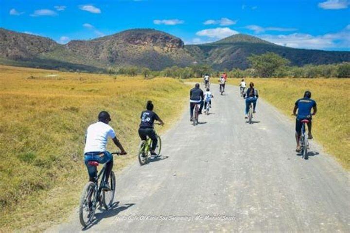 Excursion d'une journée au lac Naivasha, à l'île Crescent et au parc Hell Gate