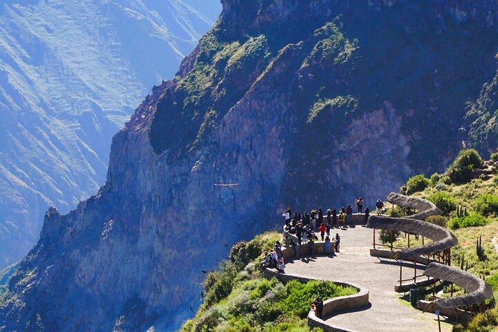 Colca Canyon 2-dages tur med lodge ophold og transfer til Puno