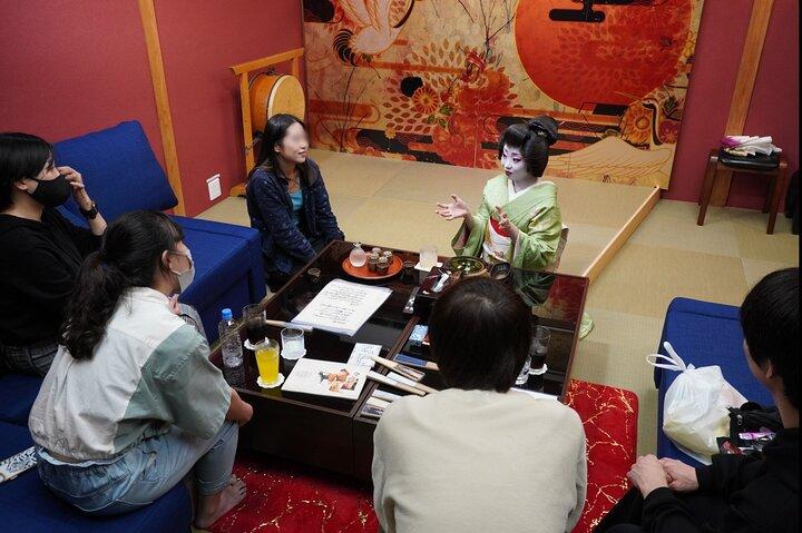 Interaktive Geisha Erfahrung in Nara