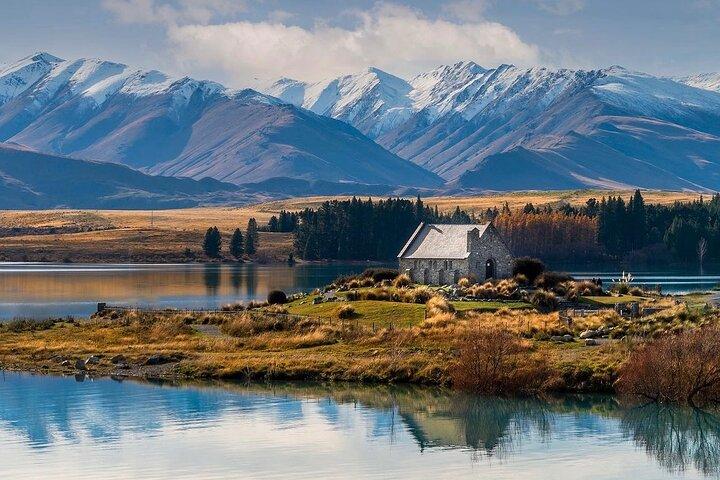 Mount Cook fuld dag privat tur via Tekapo fra Christchurch