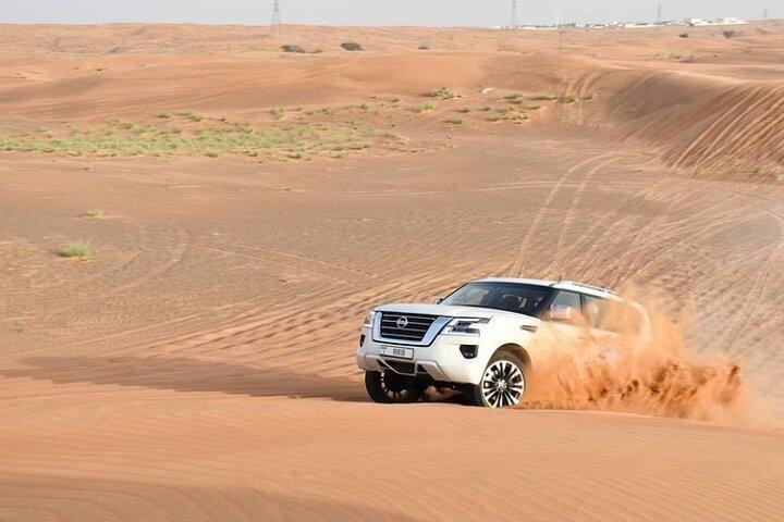 Hele dag kleine groep rode woestijnsafari met barbecuediner in Dubai
