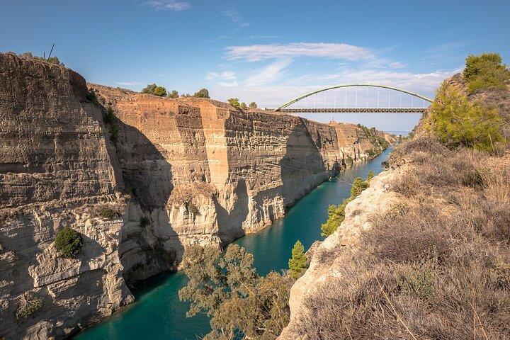 Tour privato di lusso: Canale di Corinto e antica Corinto da Atene