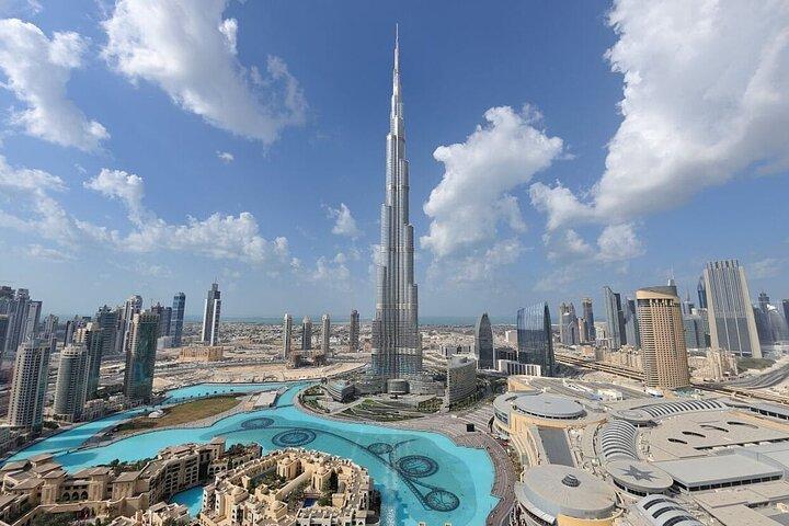 Excursion d'une journée complète avec Burj Khalifa au départ d'Abou Dabi