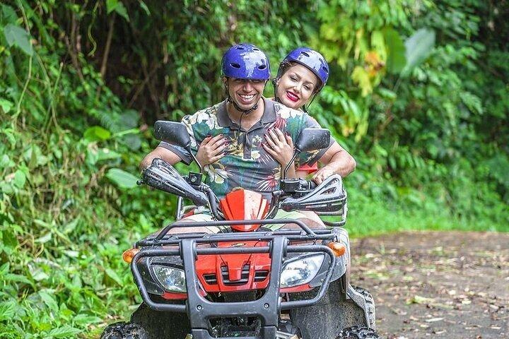 Phuket White Water Rafting 5 km, Flying Fox, og ATV