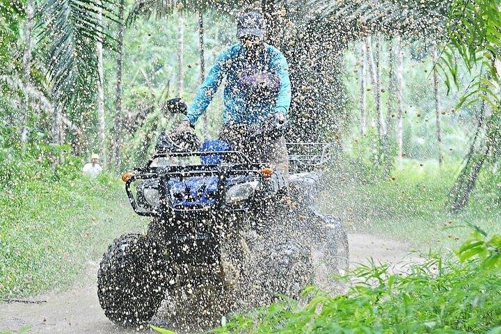 Phuket White Water Rafting 5 km, Flying Fox, og ATV