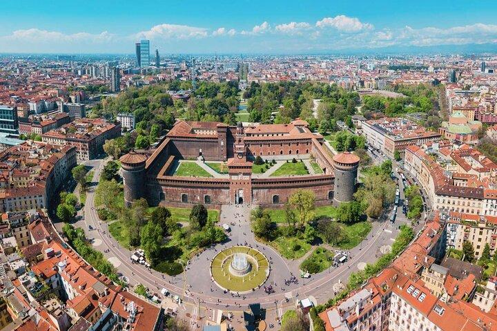 Ontdek het kasteel van Sforza en Pietà Tour + eBook