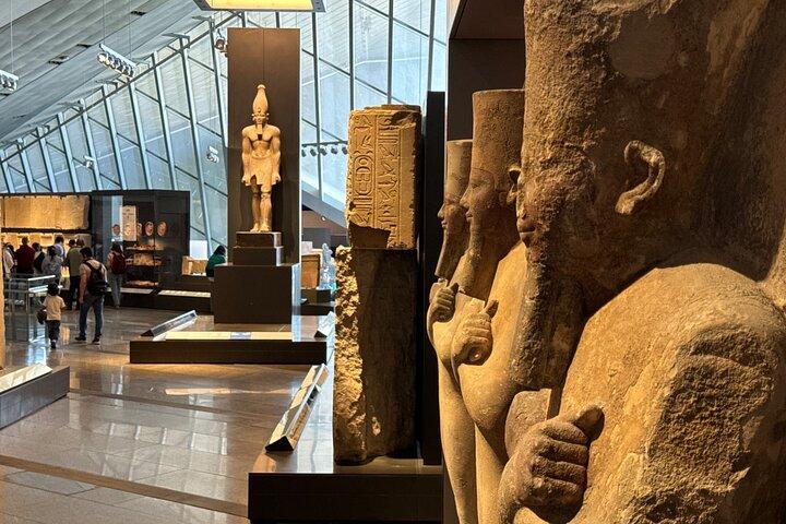 Grand Egyptian Museum and Giza Pyramids Tour & ATV Quad Bike Ride