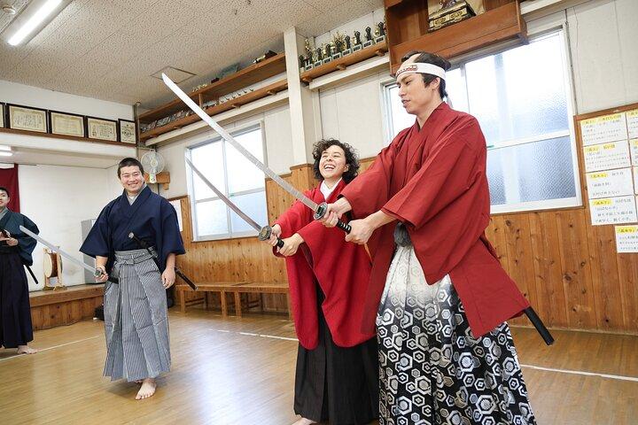 本物の俳優と撮影して京都のサムライ映画スターになる