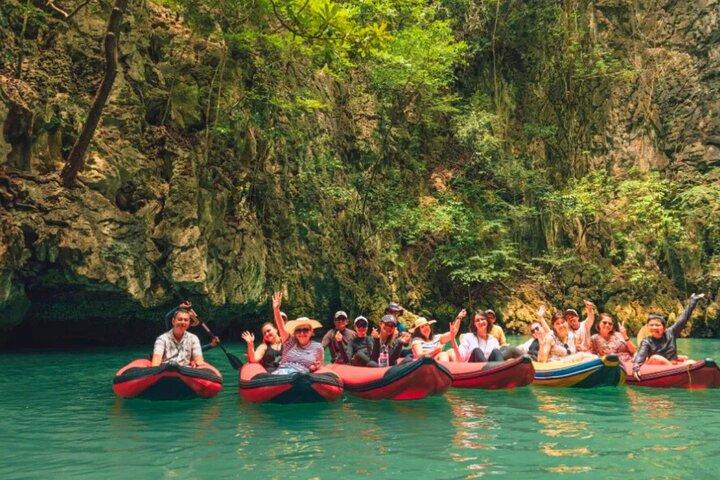 Phuket: James Bonds, Naka Islands com almoço e canoa na caverna do mar