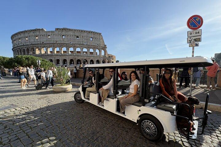 Rome Golf Carrinho Tour: Experiência de meio dia em grupo privado e pequeno