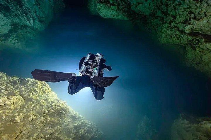Cenotes El Pit and Dos Ojos Guided Scuba Diving