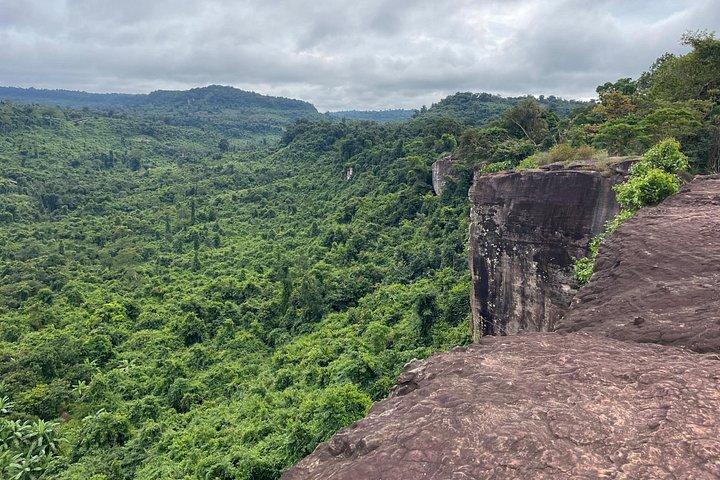 Phnom Kulen vattenfall och 1000 Lingas med snacks