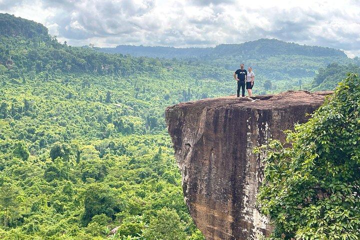 Phnom Kulen vattenfall och 1000 Lingas med snacks