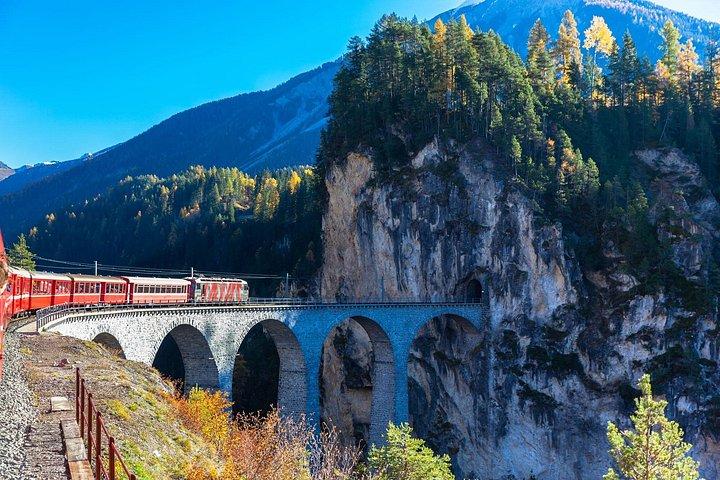 Bernina Express Private Tour from Milan