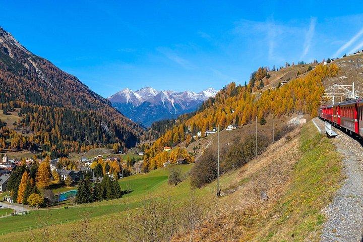 Bernina Express Private Tour from Milan