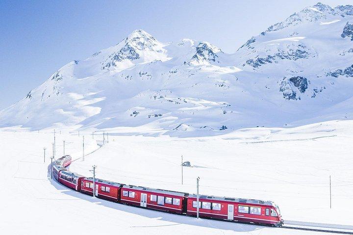 Bernina Express Private Tour from Milan