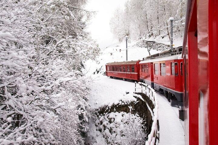 Bernina Express Private Tour from Milan