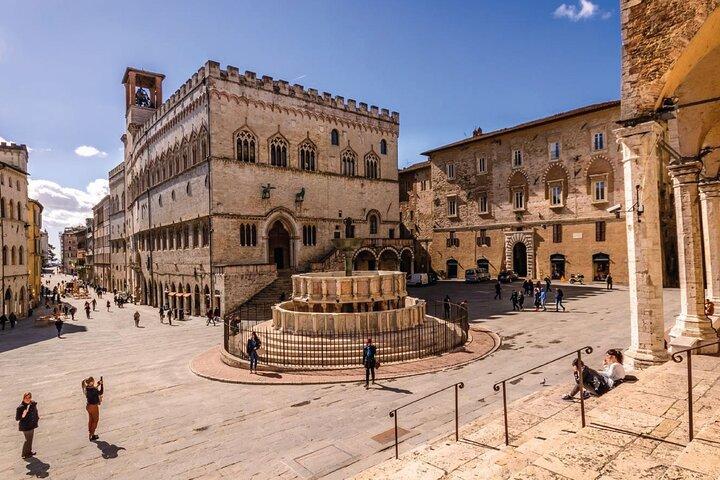 Perugia Walking Tour med lyd og skriftlig guide af en lokal