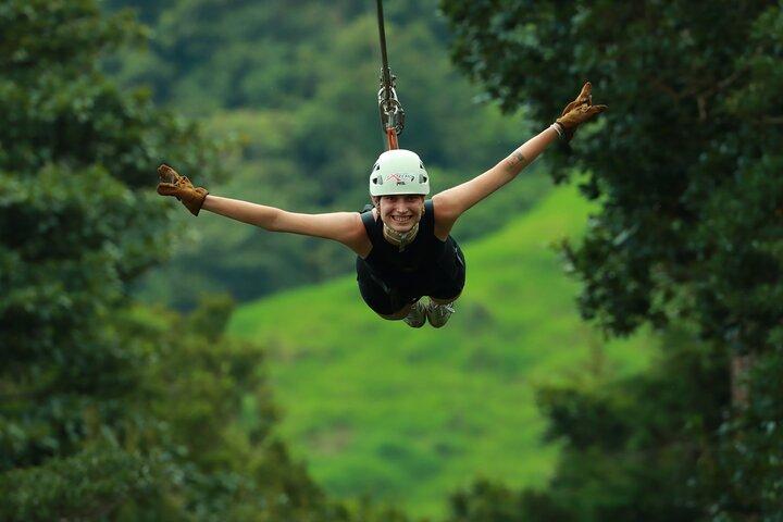Extreme Zipline Tour em Monteverde
