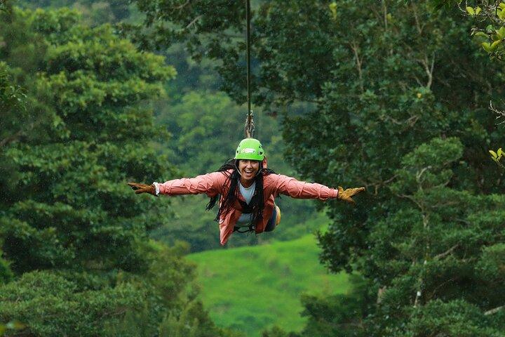 Extreme Zipline Tour em Monteverde