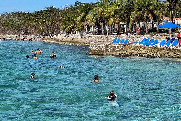 Money Bar Day Pass com snorkel e almoço mexicano