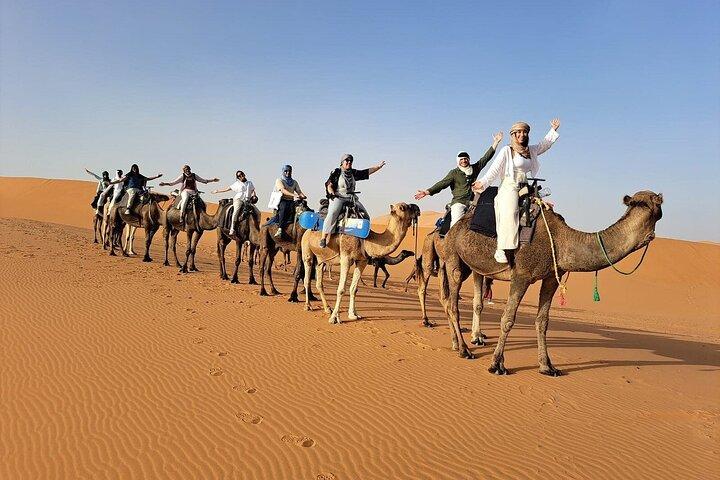 Excursão de luxo de 8 dias de Casablanca a Marrakech via Fes-Merzouga