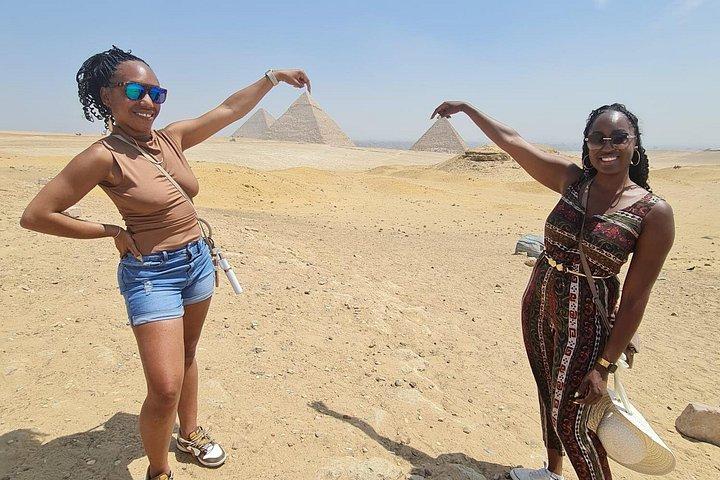 Half Day Tour Giza Pyramids, Sphinx, lunch, Opt. GEM & ATV