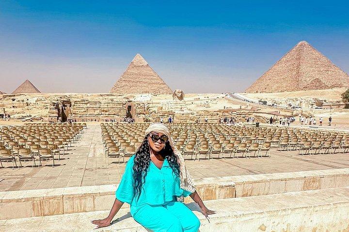 Half Day Tour Giza Pyramids, Sphinx, lunch, Opt. GEM & ATV