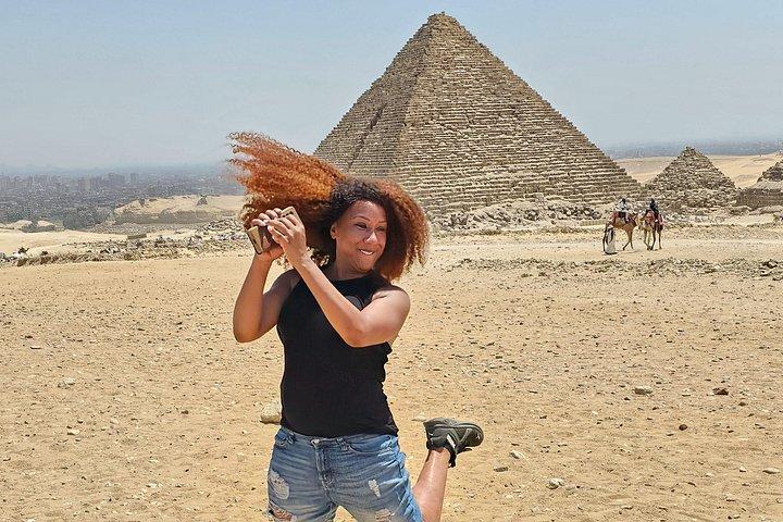 Half Day Tour Giza Pyramids, Sphinx, lunch, Opt. GEM & ATV