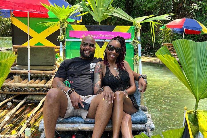 Bamboo River Rafting with limestone foot massage
