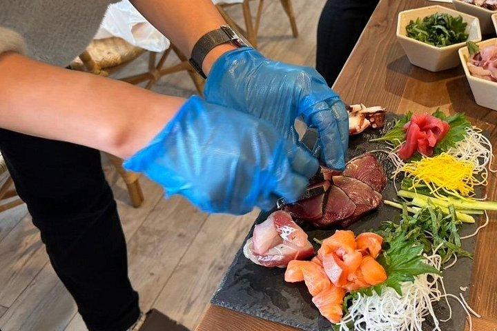 Osaka Sushi Cooking Class "Learn here and make it at home"