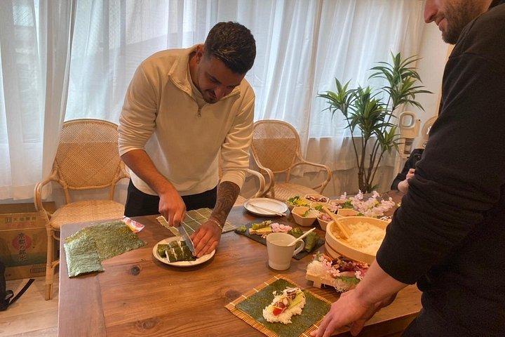 Osaka Sushi Cooking Class "Learn here and make it at home"