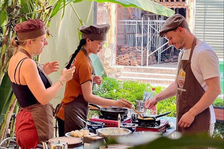 Master Traditional Hue Flavors Cooking Class with Madam Thu