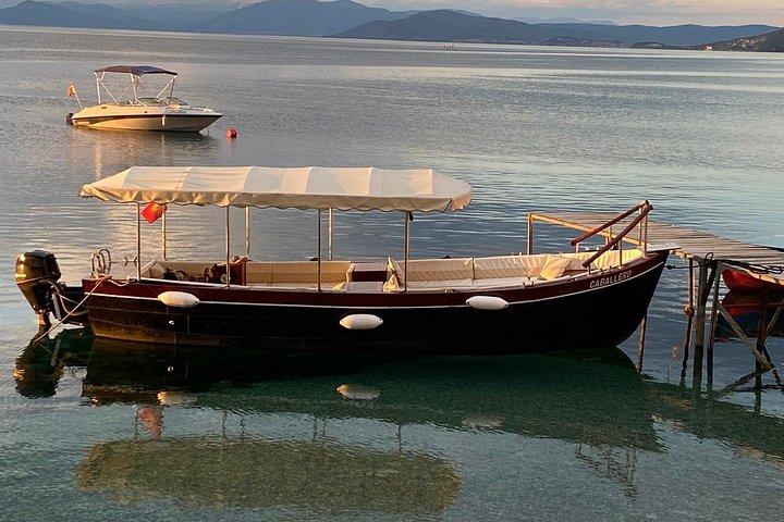 Visite panoramique en bateau de la vieille ville d'Ohrid