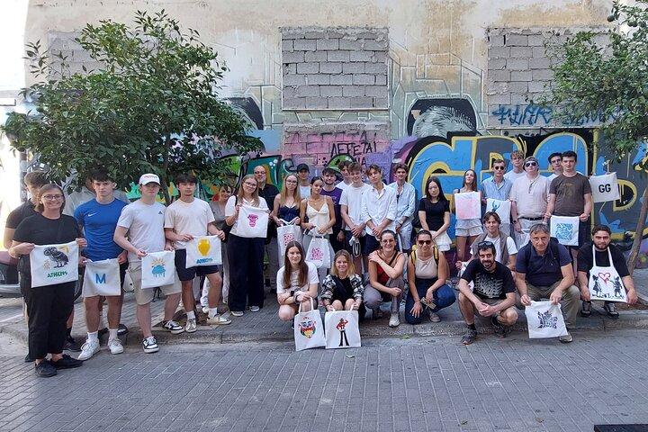 Street Art Tour & Graffitimålning Workshop i Aten