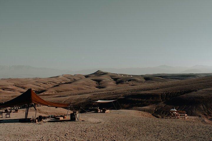 Quad, camel and dinner with show in the desert of Agafay