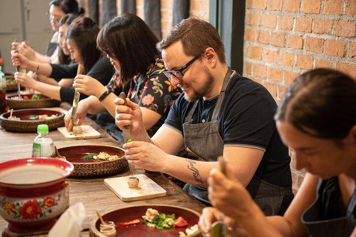 Bangkok Hands on Thai Cooking Class 4 Conjunto diário de menus