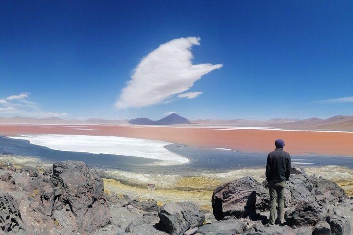 Privé meerdaagse tour op Uyuni Salt Flat en Laguna Colorada