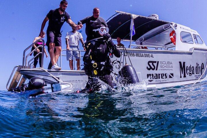 My first scuba experience in the Ocean