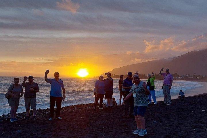 タヒチの西海岸プライベート4時間ツアー（リディアと）、