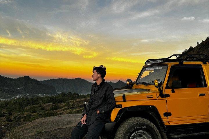Excursión en jeep 4WD al atardecer en Mount Batur