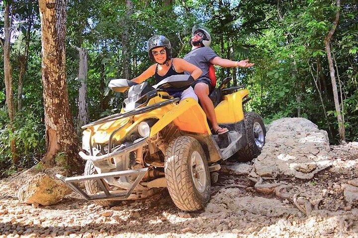 ATV Cenote och Ziplines äventyr i Tulum från Riviera Maya