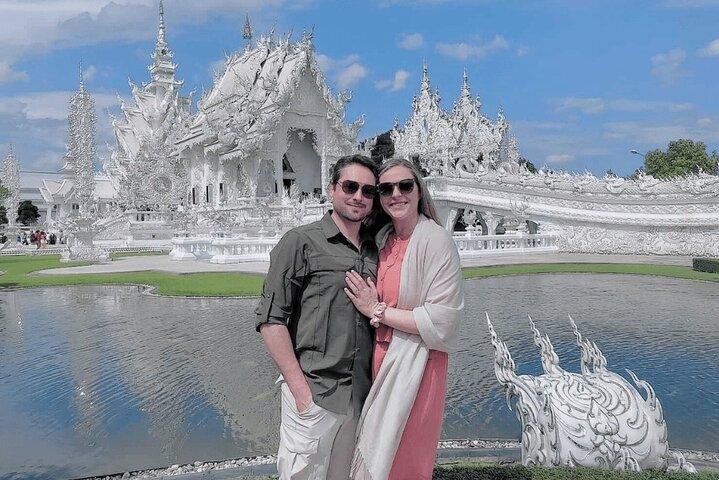 Chiang Rai White, Blue Temple & Golden Triangle Excursão privada de um dia
