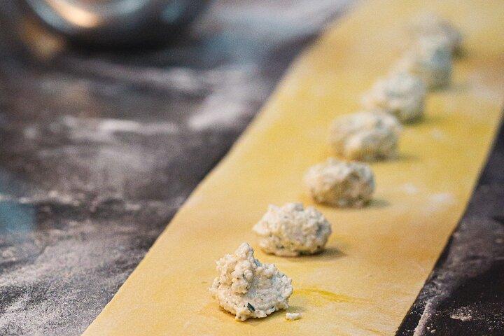Rome Pasta Making Class with Italian Sauces and Wine Included