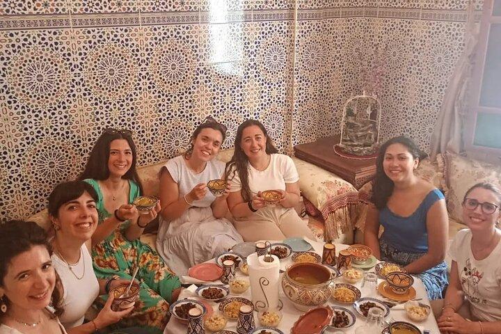 Authentic Moroccan Home Meal with a Local Familly