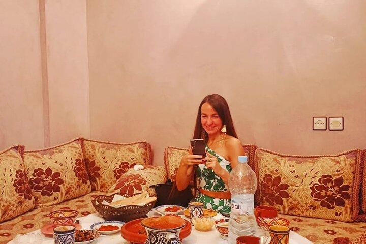 Authentic Moroccan Home Meal with a Local Familly